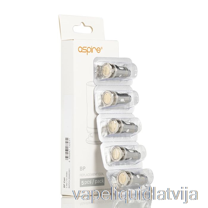 Aspire Bp Rezerves Spoles 0.6ohm Dual Coils Vape šķidrums